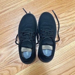 Allbirds Women's Wool Runner Mizzles - True Black (Black Sole)